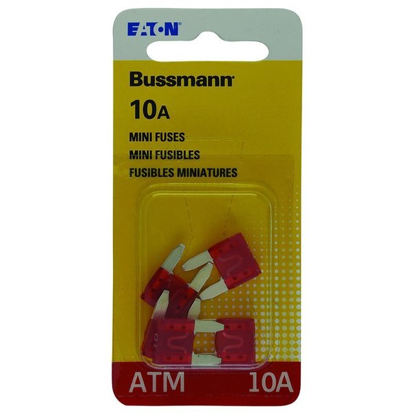 Eaton Bussmann Fuse Atm-Mini Red10A Cd5 BP/ATM-10-RP